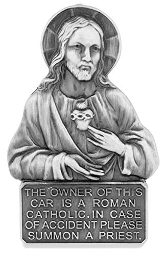 Catholic Visor Clip For Protection While Driving | Beautiful And Traditional Design | Makes A Great Gift For Teens And New Drivers | More Than 10 Designs Available #TOP28