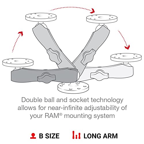 RAM Mount - Connettore ganasce da 15,24 cm