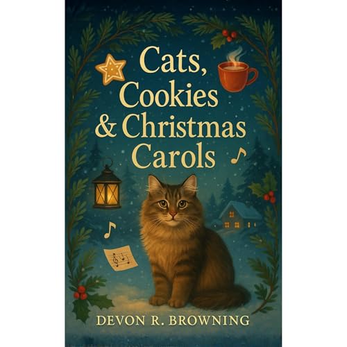 Cats, Cookies & Christmas Carols Audiolibro Por Devon Browning arte de portada