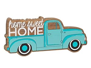 Collins Rustikales Pickup Truck Standregal Blau