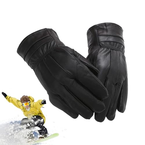 Generico Guantes De Clima Frío,Manoplas Calientes Para Snowboard - Guantes de Ciclismo - Para Trabajo Oficina Dormitorio Actividades Al Aire Libre Conductores Entrega Esparcidores Nieve Senderismo