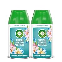 Air Wick Freshmatic Max Raumspray – Nachfüller DUO für den Air Wick Freshmatic Max – Duft: Fresh Spring Breeze – 2 x 250 ml Nachfüller