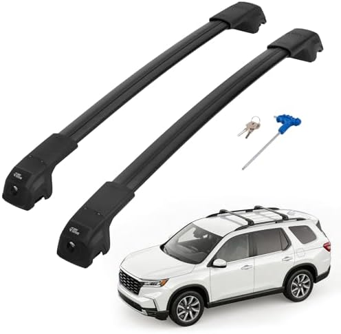 JOYTUTUS 300LB Roof Rack Cross Bars Compatible with Honda Pilot 2...