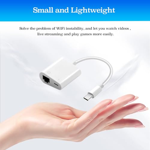 Adaptateur USB C vers Ethernet pour corriger le Wi-Fi instable sur iPhone 15 et MacBook Pro - 7