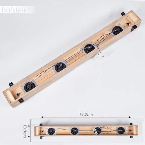 Lámpara de techo Montgomery de 4 luces para iluminar estancias oscuras con estilo 6