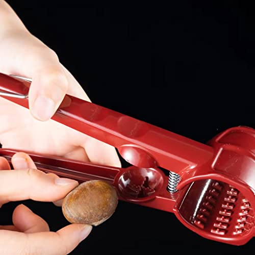 Mxtong Nut Cracker Walnut Nutcracker Heavy Duty Pecan Cracker 3 In 1 Nutcracker Plier Opener Red #TOP3