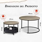 Zoom IMG-2 wlive tavolino set di 2 Zoom IMG-2 wlive tavolino set di 2