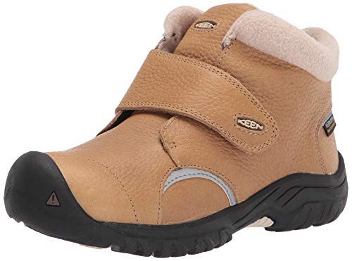 KEEN Kootenay 3 Mid Height Waterproof Snow Boot, Pinecone/Birch, 4 T (Toddler's) US