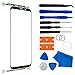 Ankeca Original Galaxy S8 Plus Screen Replacement,Front Outer Lens Glass Screen Replacement Repair Kit for Samsung Galaxy S8+ G955 Series (Galaxy S8 Plus 6.2'- Black)