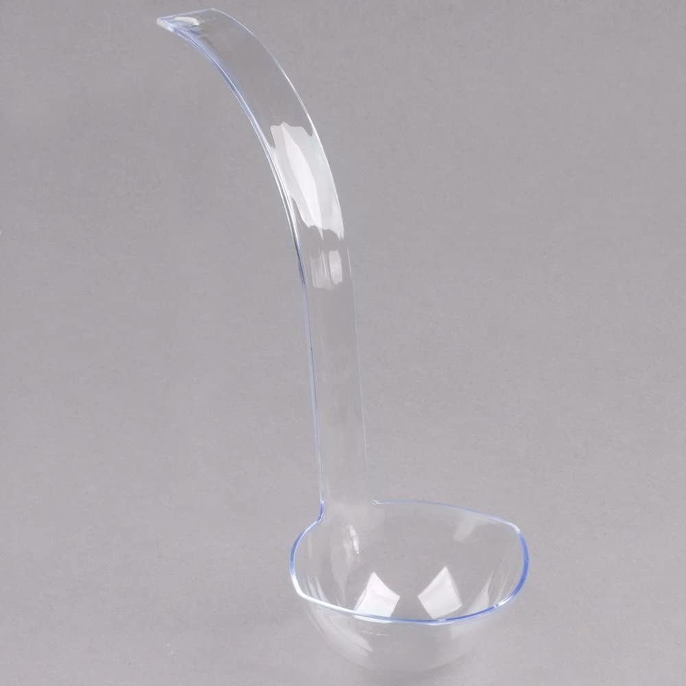 Clear Punch Ladle - 5oz Serving Ladle Spoon -4 Clear Punch Ladle - 5oz Serving Ladle Spoon -4