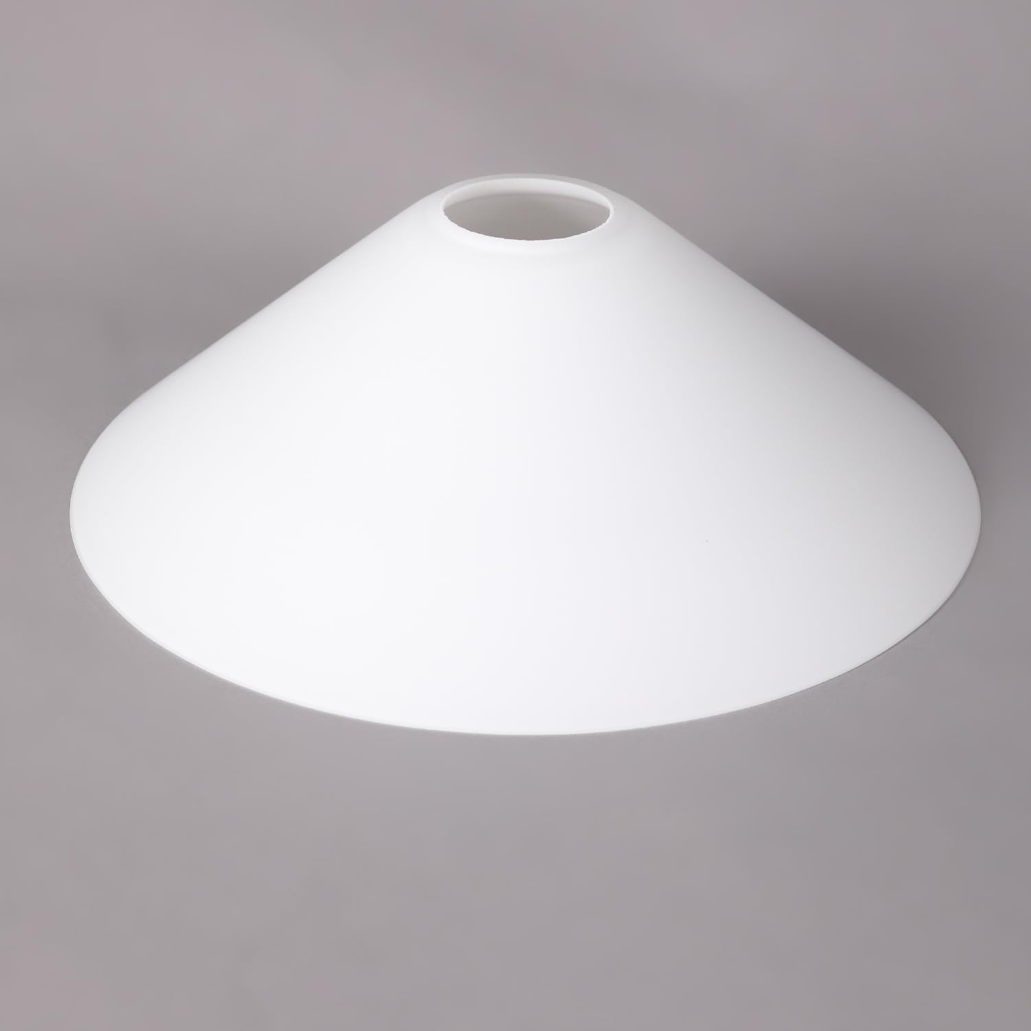 Schusterschirm Vestaschirm weiß matt Ø 250mm Lampenglas Ersatzglas Leuchtenglas E27 Glasschirm
