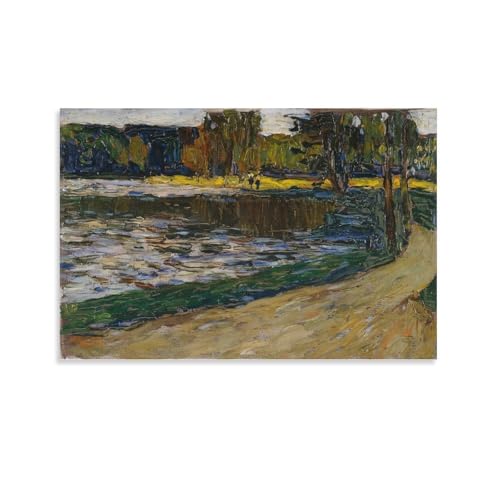 Impression sur toile Kandinsky 40x60 cm pour déco murale de salon