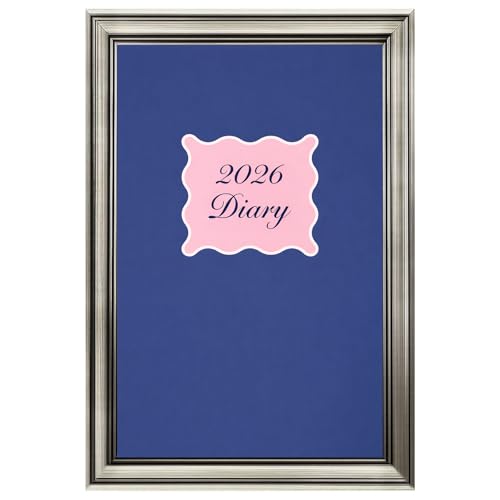 Framed 2026 Diary Poster Canvas Print Art Wall Decor Minimalist