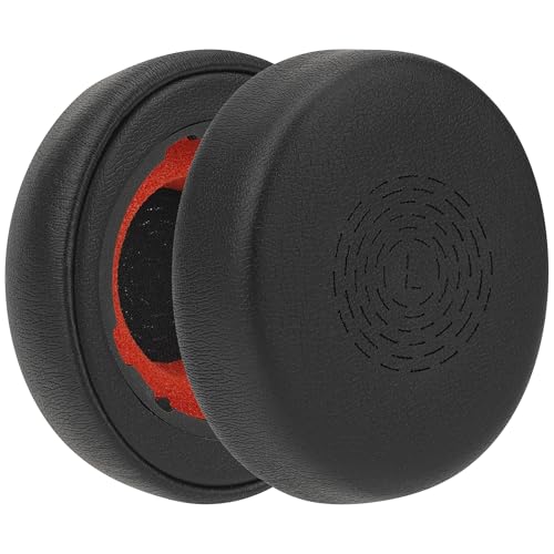 Almohadillas de repuesto Geekria para auriculares inalámbricos Jabra Evolve2 55/55MS/55UC/55USB, cojines para orejas (negro) miniatura 2