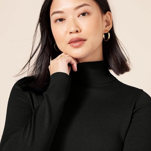 Amazon Essentials Women's Classic-Fit Lightweight Long-Sleeve Turtleneck Sweater (Available in Plus Size)4