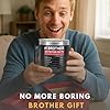 Gifts for Brother from Sister, Birthday Gift for Adult Older Bro, You Are A Really Great Brother Mug Tumbler 14Oz - Insulated Coffee Cup with Lid and Gift Box