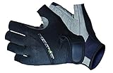 NeoSport 3/4 Fingerless Neoprene Gloves, 1.5mm Unisex Design, Biking, Sailing, Black