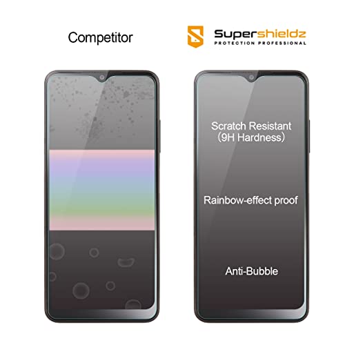 (2 Pack) Supershieldz Designed For Samsung Galaxy A03S Tempered Glass Screen Protector, Anti Scratch, Bubble Free #TOP1