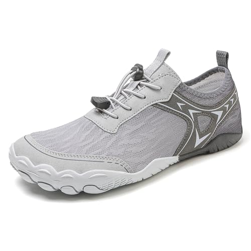 Athletic Hiking Water Shoes for Women Men,Breathable Non-Slip Sports Footwear Outdoor Beach Walking Surfing Running Shoes,Wide Toe Box Neuropathy Footwear Lightweight Swimming Fitness Barefoot Wear2