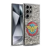 Head Case Designs Officially Licensed Wonder Woman DC Comics Comics Logo Vintage Art Gel Case [Military Grade Protection] Compatible with Samsung Galaxy S24 Ultra 5G and Compatible with MagSafe
