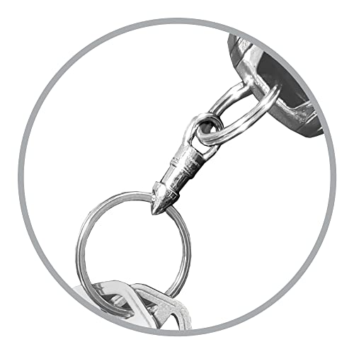 Mousqueton pour clés et clips de cordon pour simplifier vos déplacements