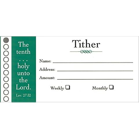 Broadman Church Supplies Offering Envelope, Tither, 100 Count Cover