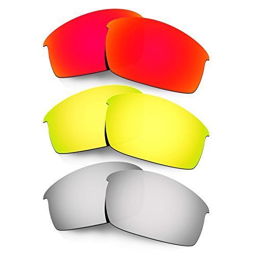 Lentes de repuesto para Oakley Bottlecap pack de 3 pares de cristales intercambiables