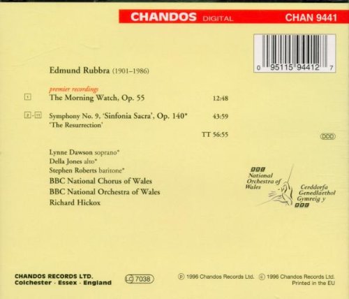 Rubbra: Sinfonia N. 9