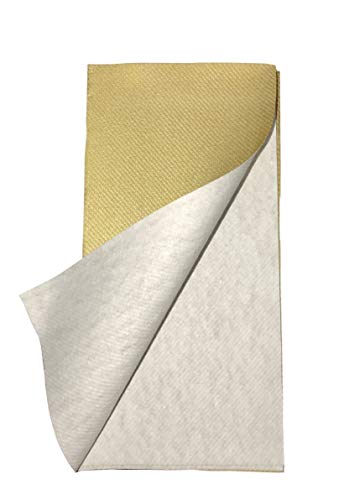 Simulinen Colored Disposable Dinner Napkins – Decorative, Linen-Feel, Elegant & Cloth-Like – Gold - Absorbent & Durable - Weddings, Parties And Holidays! – Perfect Size: 16"X16" Box Of 50 #TOP5
