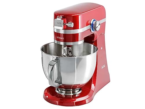 Preisvergleich Produktbild AEG Küchenmaschine KM54WR Rot Watermelon Red