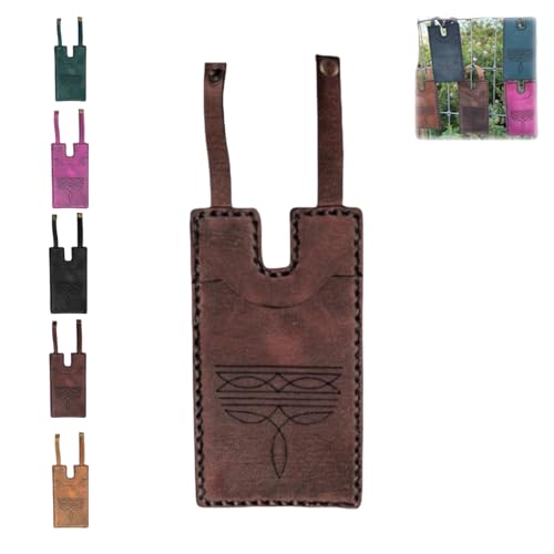 2025 Fashion Leather Wallet, Western Style Boot Wallet, Women's Buckle, Handmade Credit Card Clip(Color-D)