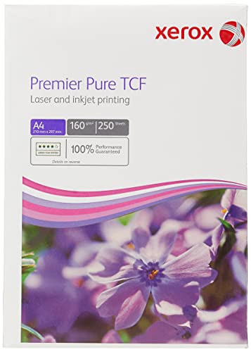 Xerox Réf 003R93009 Premier Ramette de 250 feuilles 160 g/m² Blanc Format A4
