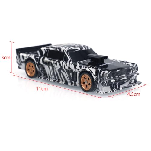 Image of 1 /43 Scale Drift 4WD Racing Car RC Full Proportional 2.4g Mini Race Car Toy Gift Radio Control High Speed Model Hobby for Gift Without Gyro Ages14+,