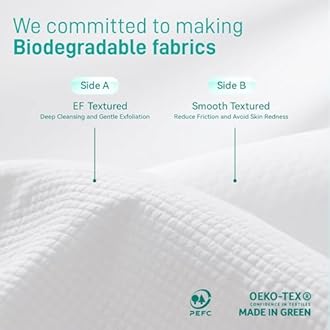 Face Towels, 10"×12" Disposable Face Towel, Face Towelettes XL, Ultra Soft Makeup Remover Dry Wipes, Thick Face Towel for Travel, 45 Count (3 Pack)