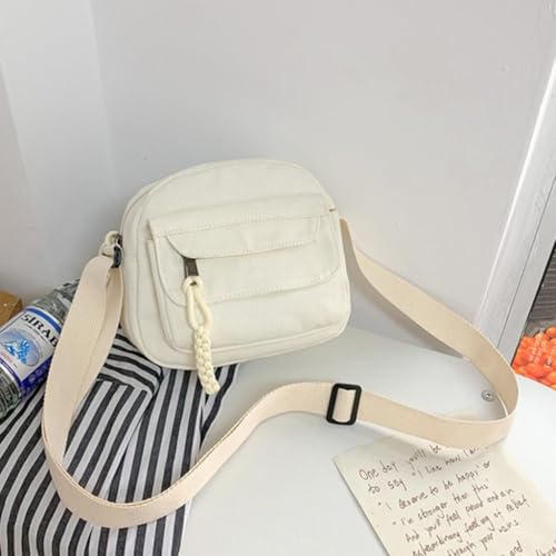 Messenger Bags Casual Canvas Bags Crossbody Bag Trendy Bag for Women Girl 7