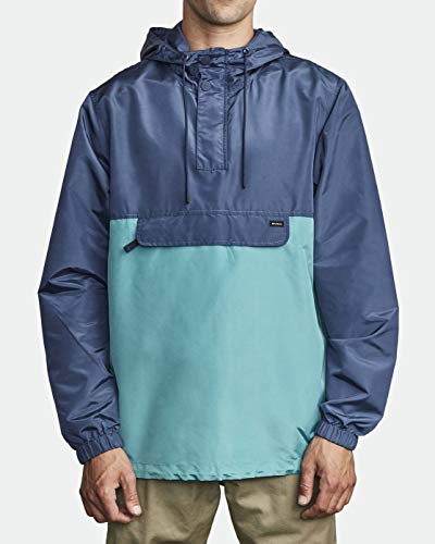 RVCA Men Killer Anorak Jacket Green X-Large