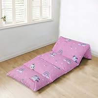 Boston Linen Co. Kids Floor Pillow Case Bed Cover Dreamland Fairytale Lounger Cover for Kids & Pillow Lounger for Reading, Rest time and Games - King