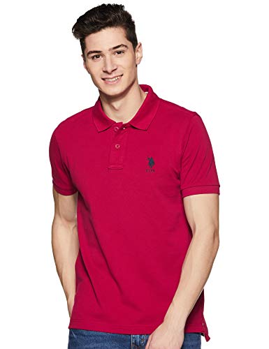 U.S. POLO ASSN. Men’s Solid Regular Fit Polo U.S. POLO ASSN. Men’s Solid Regular Fit Polo