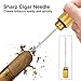 cgaplus Cigar Draw Enhancer Stainless Steel Cigar Needle Portable Cigar Tool for Cigar Lovers