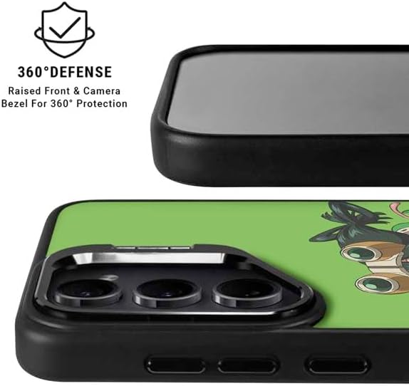 Skinit Kickstand Phone Case Compatible with Galaxy S24 - Officially Licensed My Hero Academia Tsuyu Season 5 Design