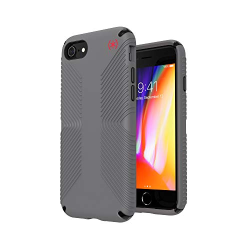Speck iPhone SE Case - Drop Protection - Fits iPhone 8 & iPhone 7 & Phone SE (2022), iPhone SE (2020) - Scratch Resistant Cases - Slim with Extra Grip & Soft Touch Coating - Grey, Black, Red Presidio2 - image 4