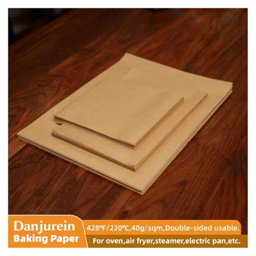 Solución antiadherente para freidora de aire con papel pergamino rectangular de 30x20cm 5