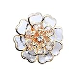 Cubiertas para los botones de las camisas, decoración elegante de metal vintage DIY para ropa | Clips de botones de joyería como cierre | Para abuela, esposa, hija, novia