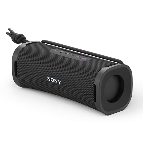 Sony ULT Field 1 Wireless Bluetooth Speaker, 12hrs Playtime, Massive Bass, Hands Free Calling, IP67 Water, Dust & Rustproof, Sound Connect App-Black view 1