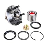 MobiWheels Rear Wheel Hub Bearing Assembly with Repair Kit Fit for Subaru 1993-2007 Impreza,1998-2008 Forester,1992-1999 Legacy,Replaces BR930577K