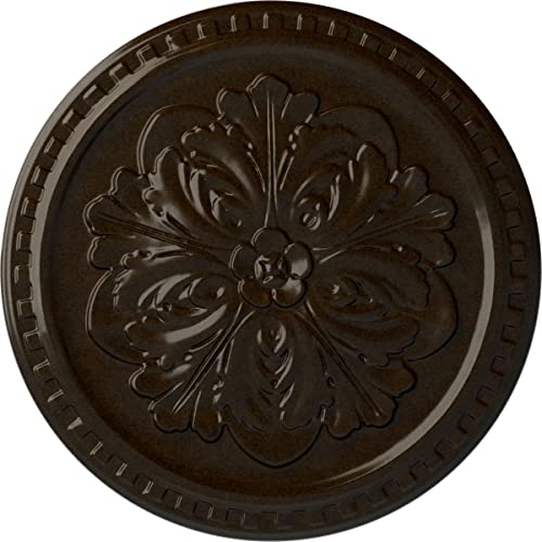 Ekena Millwork Emeryville Ceiling Medallion, Bronze
