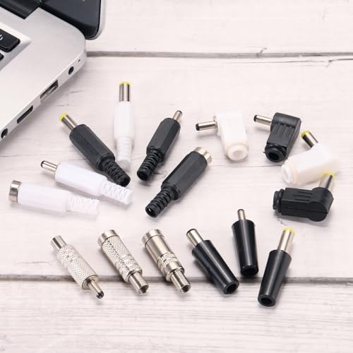MECCANIXITY conector adaptador DC macho 6.3mm x 3.0mm pack 5 miniatura 4