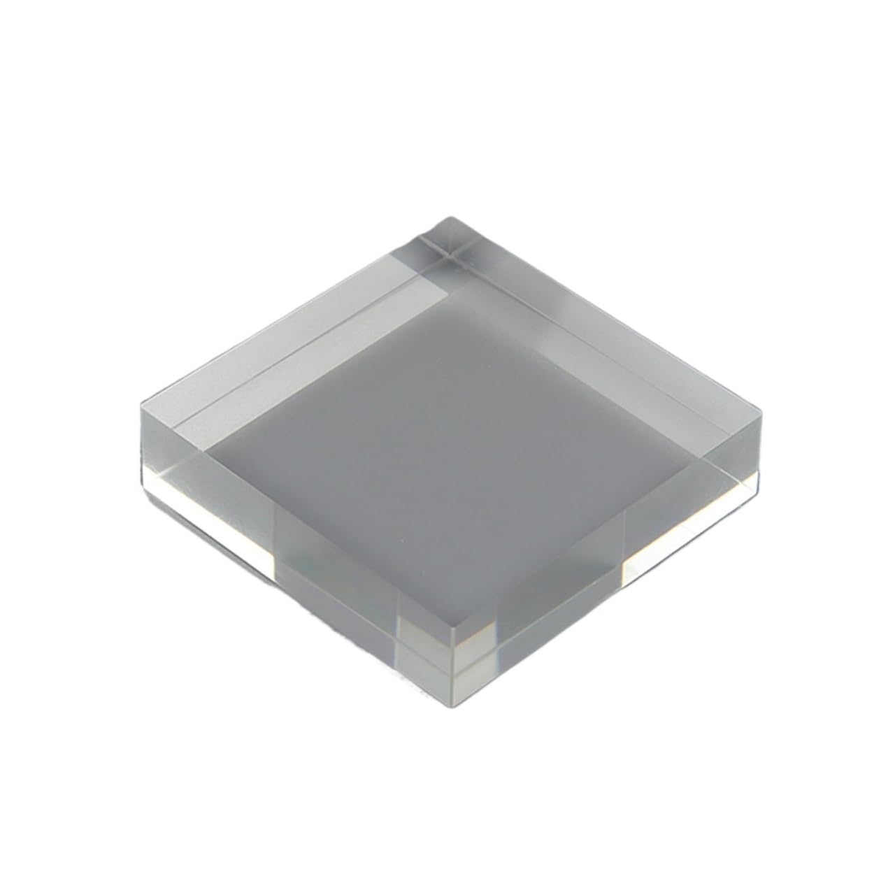 SCMYZLYD Acrylic Cube Display Block, Acrylic Square Display Block 0.5-3cm Pack of 5(1cm)