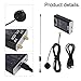 Software Defined Radio USB Tuner 100KHz-1.7GHz RTL2832U R820T2 Receiver, Aluminum Enclosure HF VHF UHF Scanner for Amateur Radio GPS Signal Detection Analysis and Weather Fax