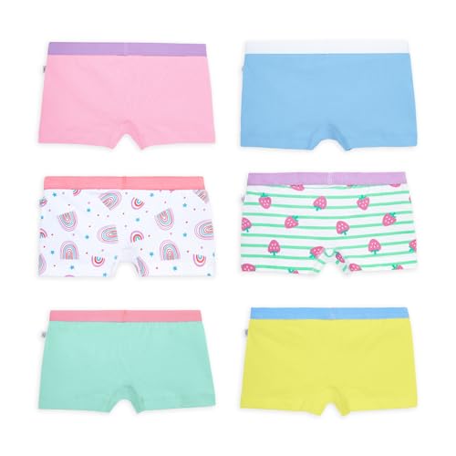 Image of YouGotPlanB Cotton Trunks for Girls | Ages 4-16 | Stretchable Trunks for Kids | Snug-Fit | Perfect for Active Girls